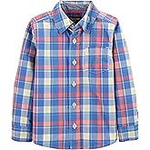 OshKosh B'Gosh Boys Long Sleeve Woven Buttonfront Shirt