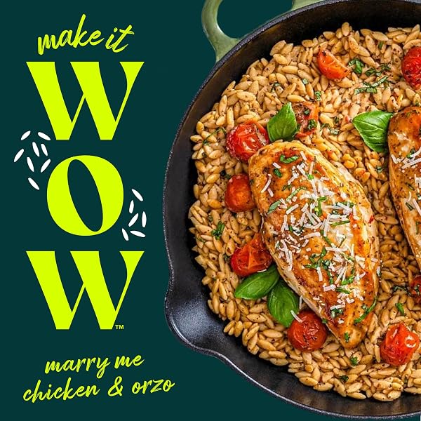 RICESELECT WHOLE GRAIN ORZO RICE-SHAPED PASTA, NON-GMO, KOSHER, 26.5OZ JAR (PACK OF 1)