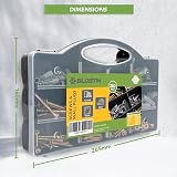 BLOSTM Screws and Wall Plugs Set 200 PCS Heavy Duty DIY Assortment view 8