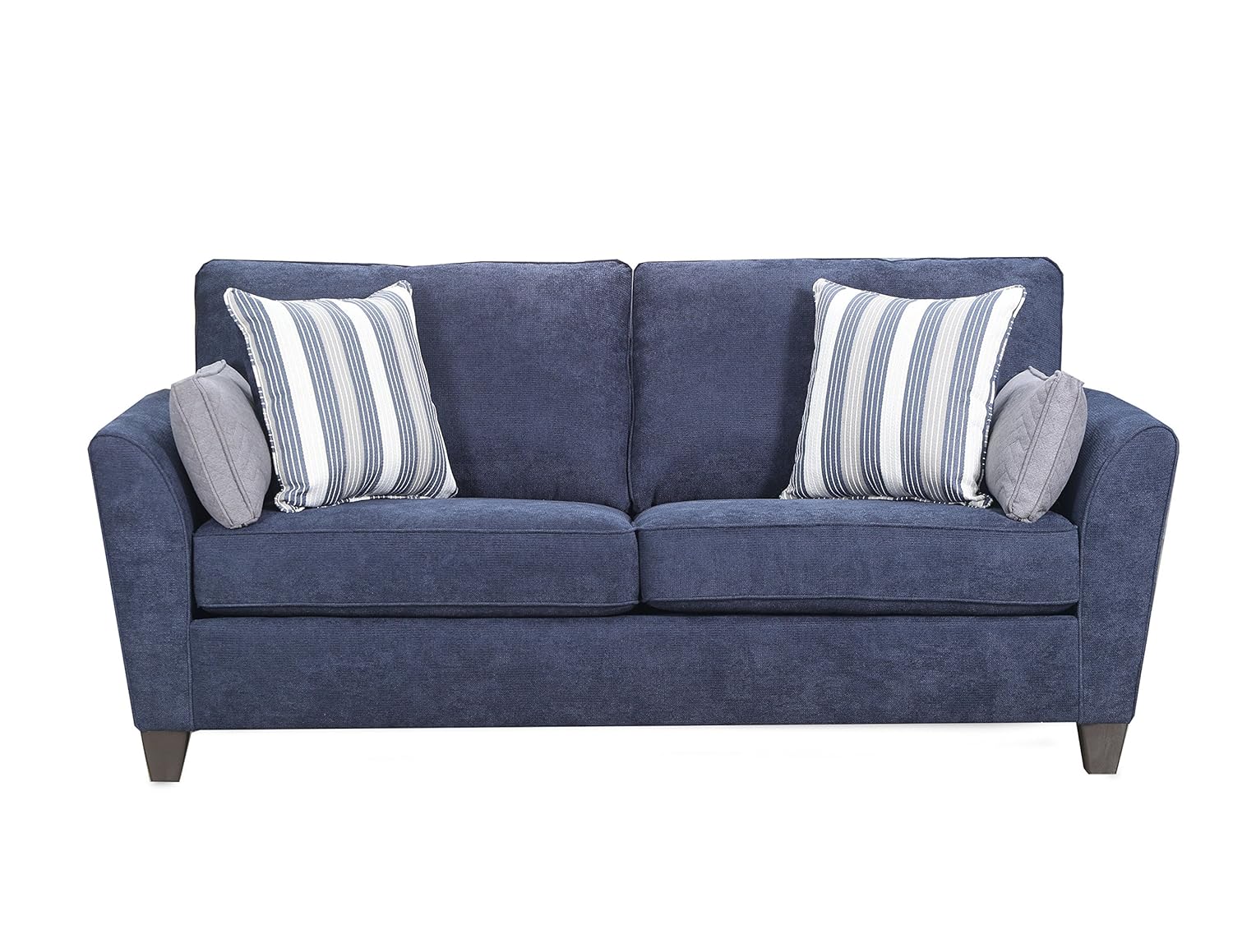 Simmons Upholstery Prelude Navy Sleeper Sofa