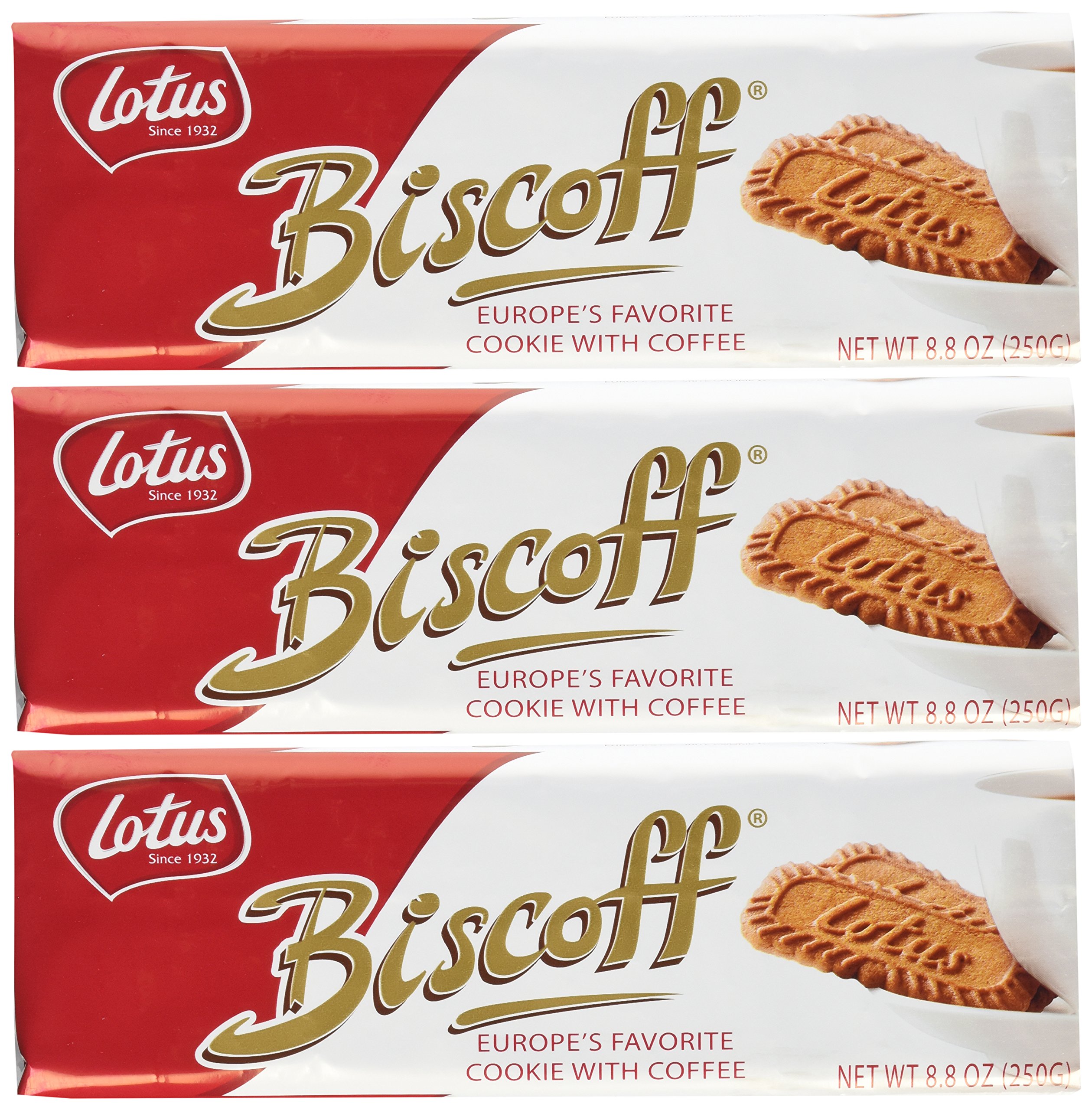 Biscoff Cookies 8.8 Oz (Pack of 3) 8.8 oz (Pack of 3) Free Shipping