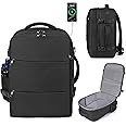 DEYACE Travel Backpack for Men Women, 18x14x8 inches TSA Approved Carry On Backpack Personal Item Size Airplane Approved Week