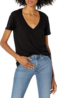 Tissue Oversized V-Neck T-Shirt 