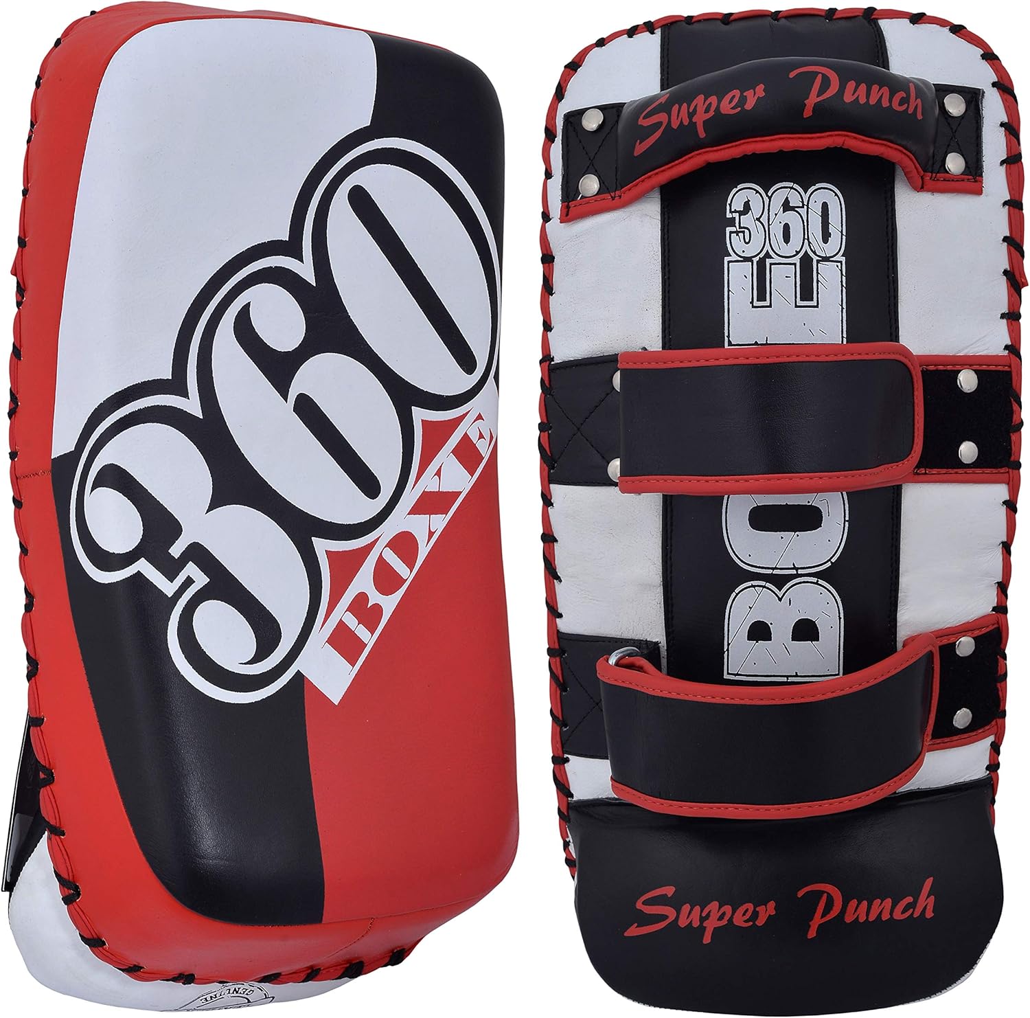 Twister Boxing Kick Shield 100% Cowhide Leather Thai pad MMA Muay Thai Shield Curved Pads Martial Art Training Pads Boxing Strike pad Curved Arm Pad : Sports & Outdoors