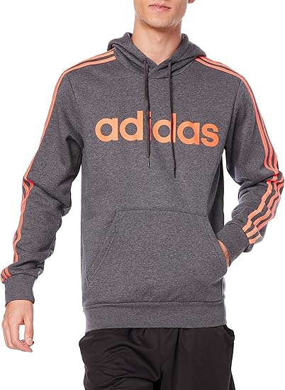 adidas 3 stripe pullover hoodie