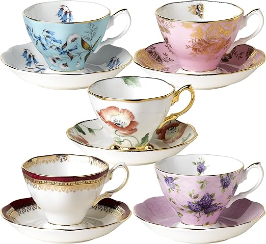 Amazon Com Royal Albert 100 Years Of Royal Albert Teacups And
