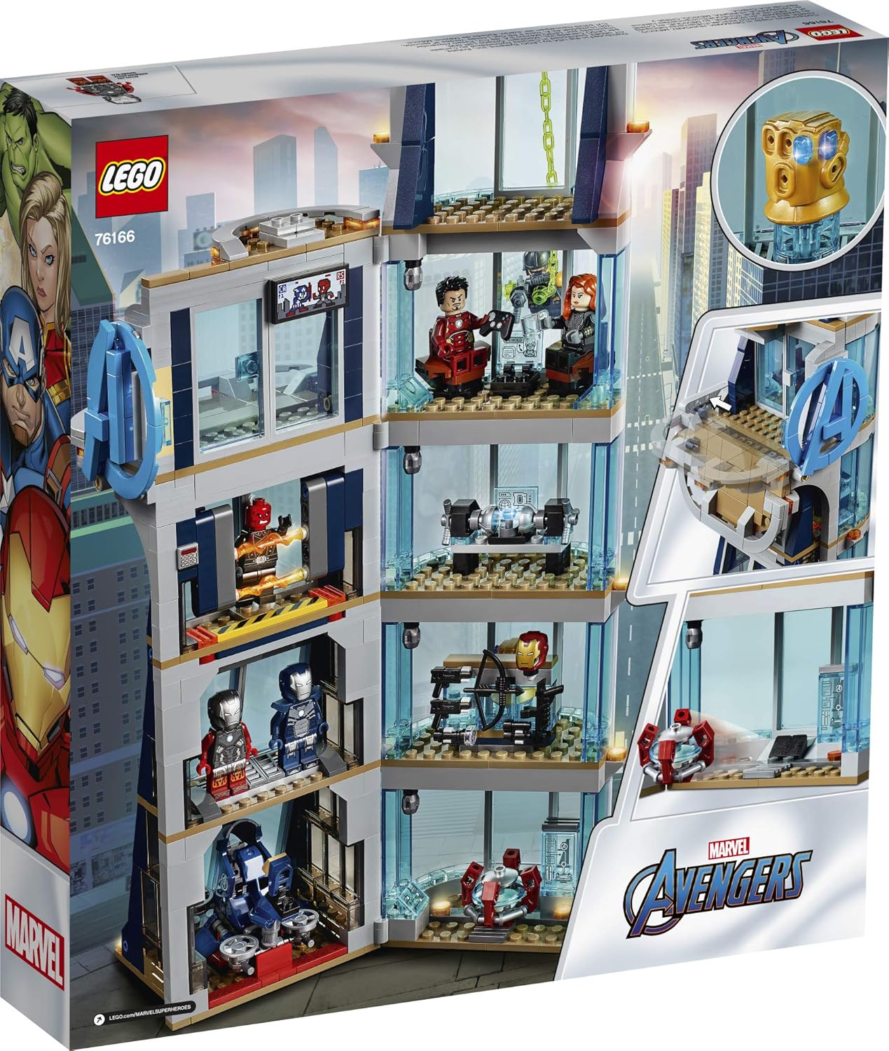avengers tower set