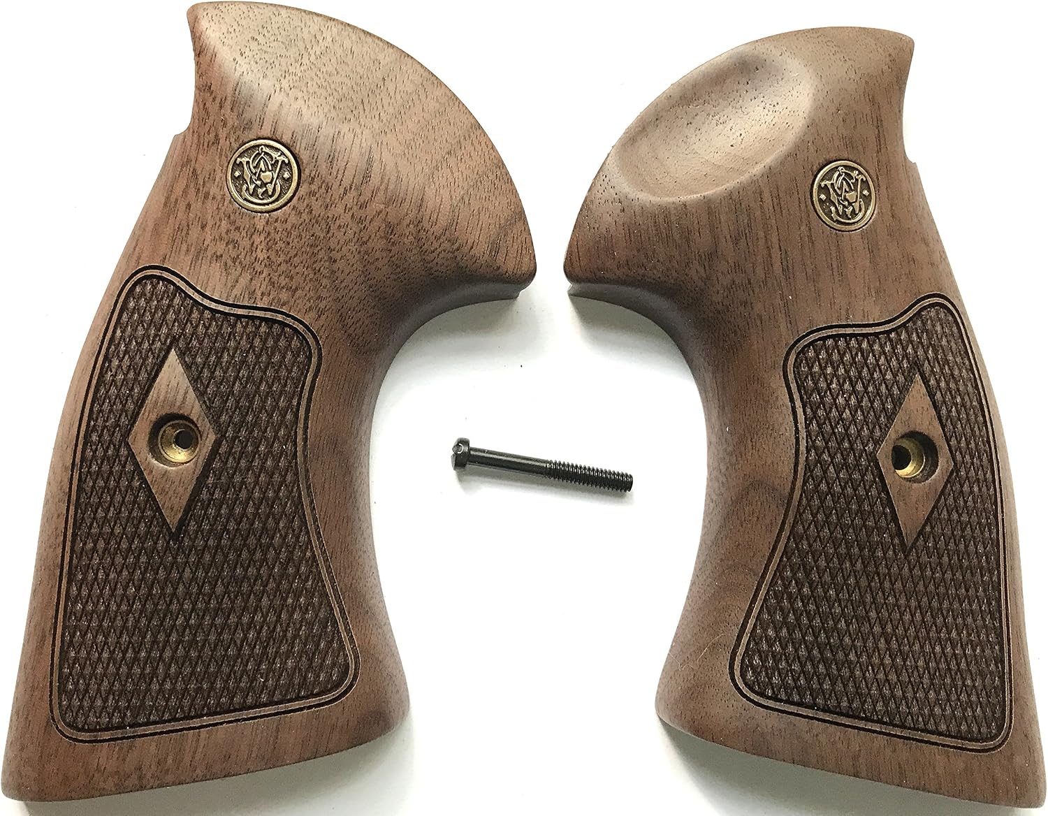 Gun Grip Supply Smith & Wesson S&W N Frame Grips Square Butt Coke Bottle Style., Grips Amazon