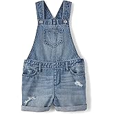 The Children'S Place Girls Denim Shortall Overalls