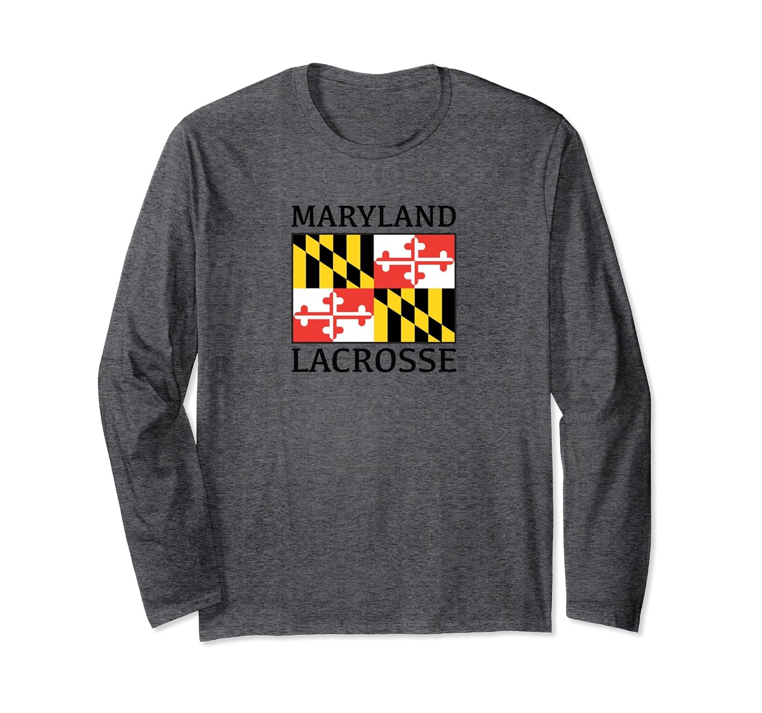 Maryland Flag Lacrosse Shirt, MD LAX Gift4LVS 4loveshirt