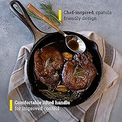 Lodge 8" Cast Iron Skillet - Chef Collection