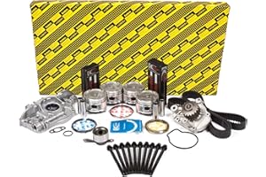 EVERGREEN PERFORMANCE COMPONENTS Evergreen OK4028BM/0/1/1 Fits 92-95 Honda Civic Del Sol Vtec 1.6L SOHC D16Z6 Master Overhaul Engine Rebuild Kit