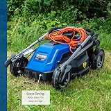 Hyundai 15 in Electric Lawn Mower 1600W Rear Roller Mulching 40 L Bag 10m Cord view 8