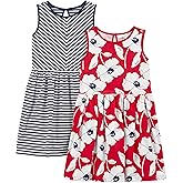 Simple Joys by Carter's baby-girls Short-sleeve and Sleeveless Dress Sets, Pack of 2