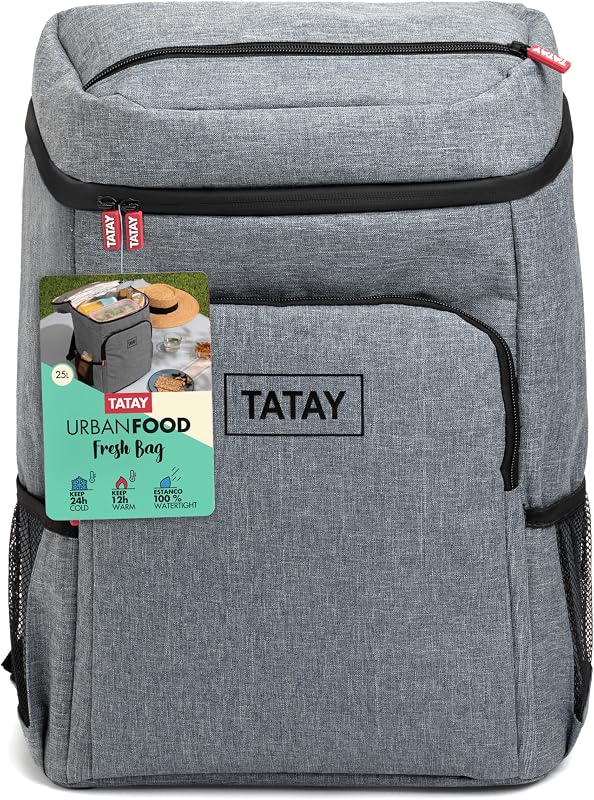 Mochila Térmica Cierre Hermético 6 Bolsillos Anti Fugas