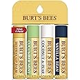Lip Balm, Burt's Bees Mothers Day Gifts, Moisturizing Lip Care Gift for Mom, 100% Natural, Original Beeswax, Cucumber Mint, C