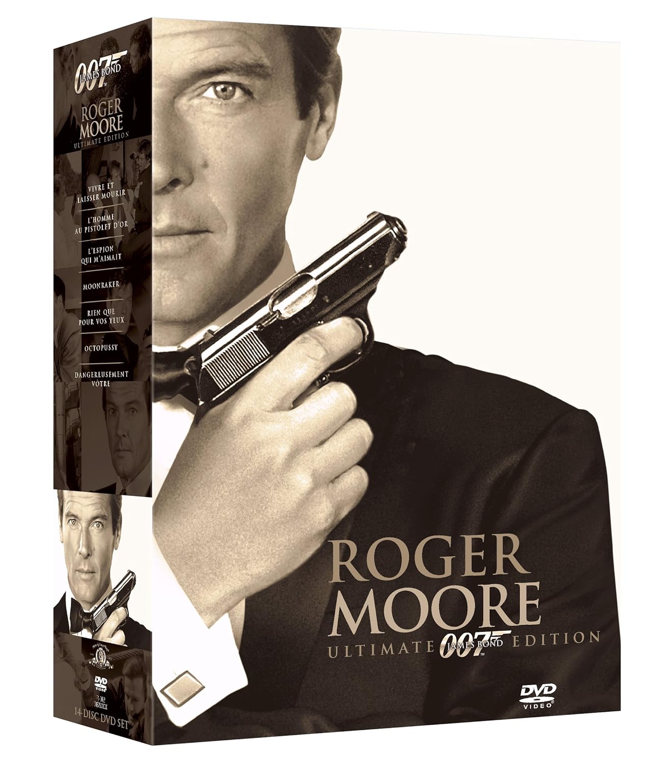 James Bond L Homme Au Pistolet D Or Coffret james bond / roger moore : vivre et laisser mourir ; l'homme au