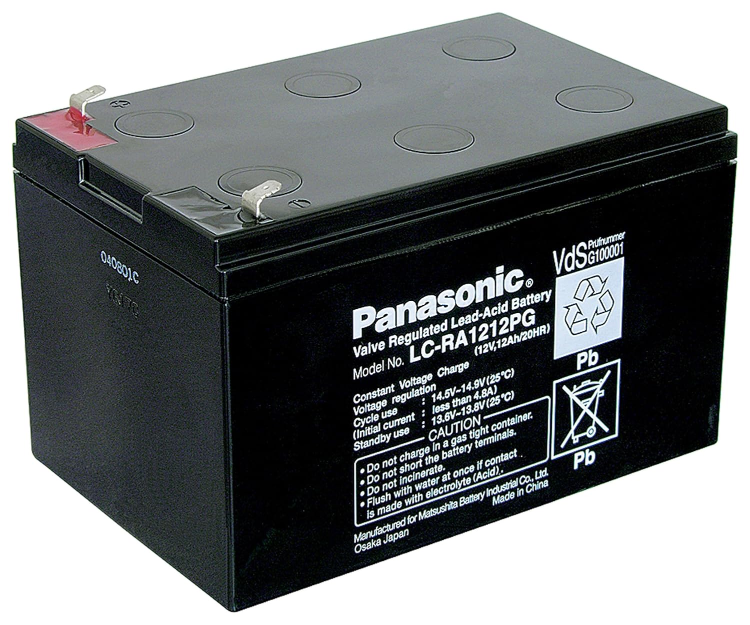 Panasonic Lead acid battery , Panasonic LCRA1212PG Amazon.co.uk
