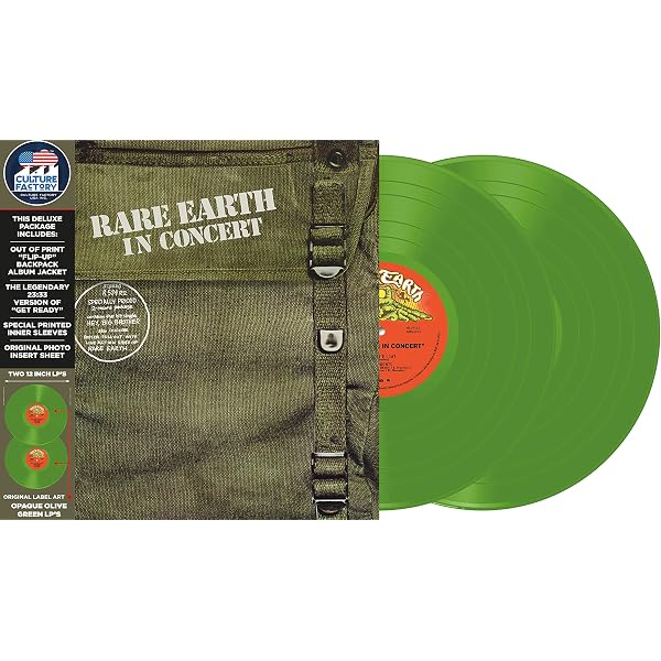 Rare Earth - Ecology (Olive Green Opaque Vinyl) - Amazon.com Music