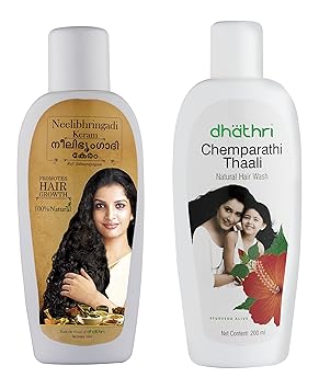 Dhathri Combo of Neelibhringadi Keram and Chemparathi Thaali