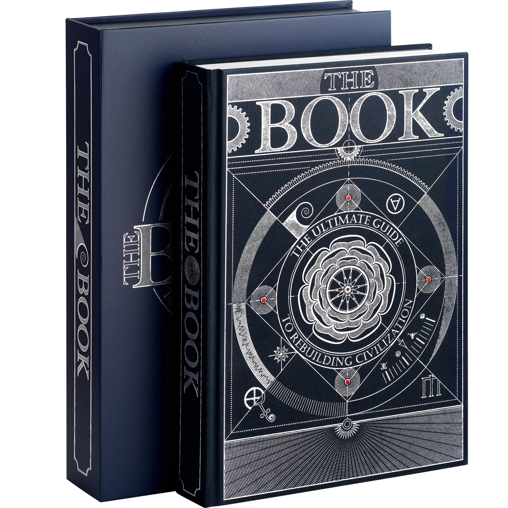 HUNGRY MINDS The Book in a Gift Box. The Ultimate Guide to Rebuilding a Civilization - Inspirational Science Books for Adults - Knowledge Encyclopedia with Over 400 Pages