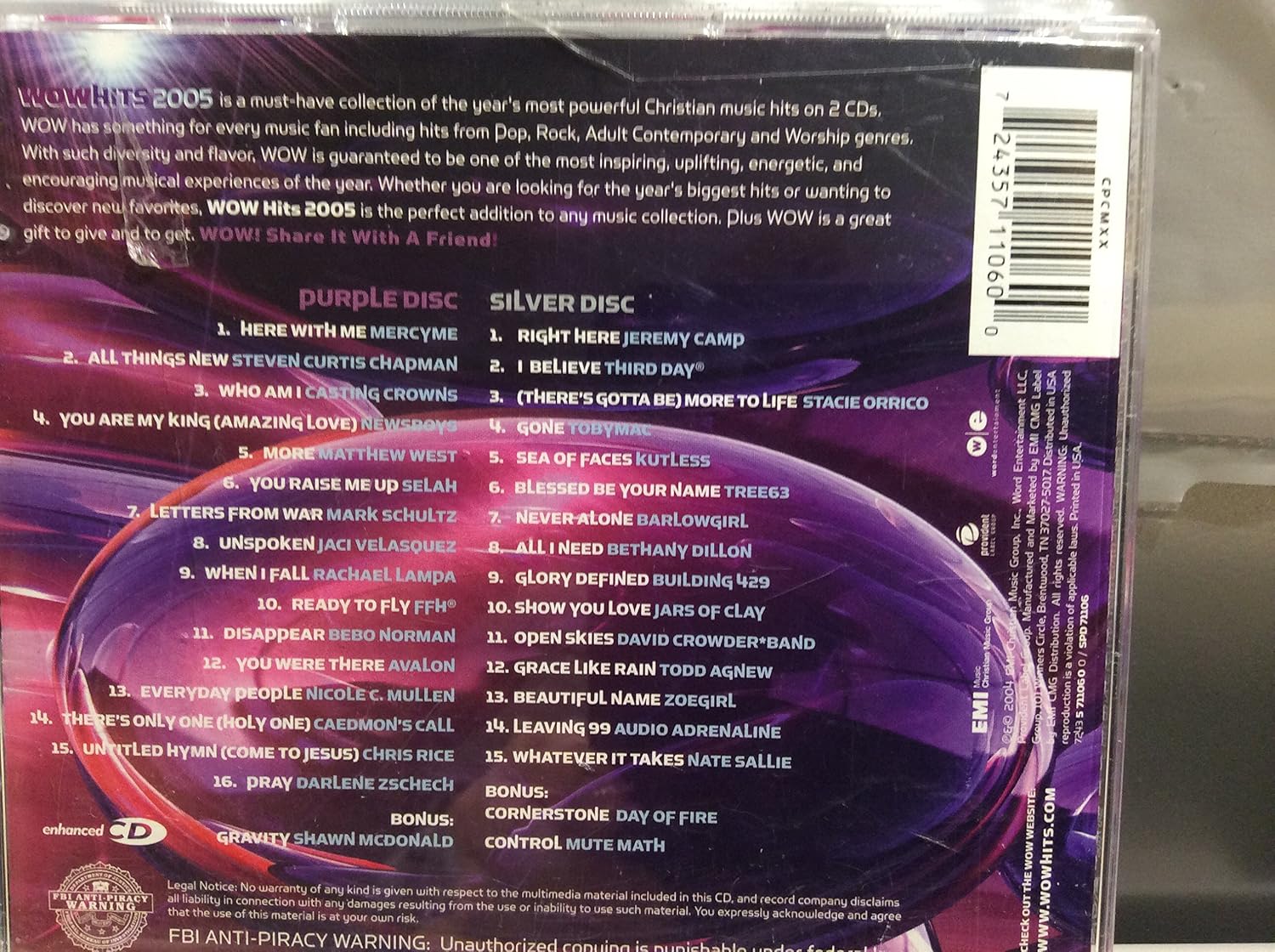 WOW Hits 2005 - Image 3