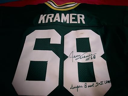 jerry kramer signed jersey
