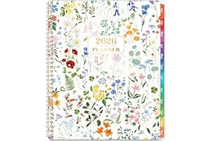 FORVANE 2026 Planner - 2026 Planner Weekly and Monthly from January to December 2026, 9" x 11", 2026 Calendar Monthly Planner with Reference Calendar