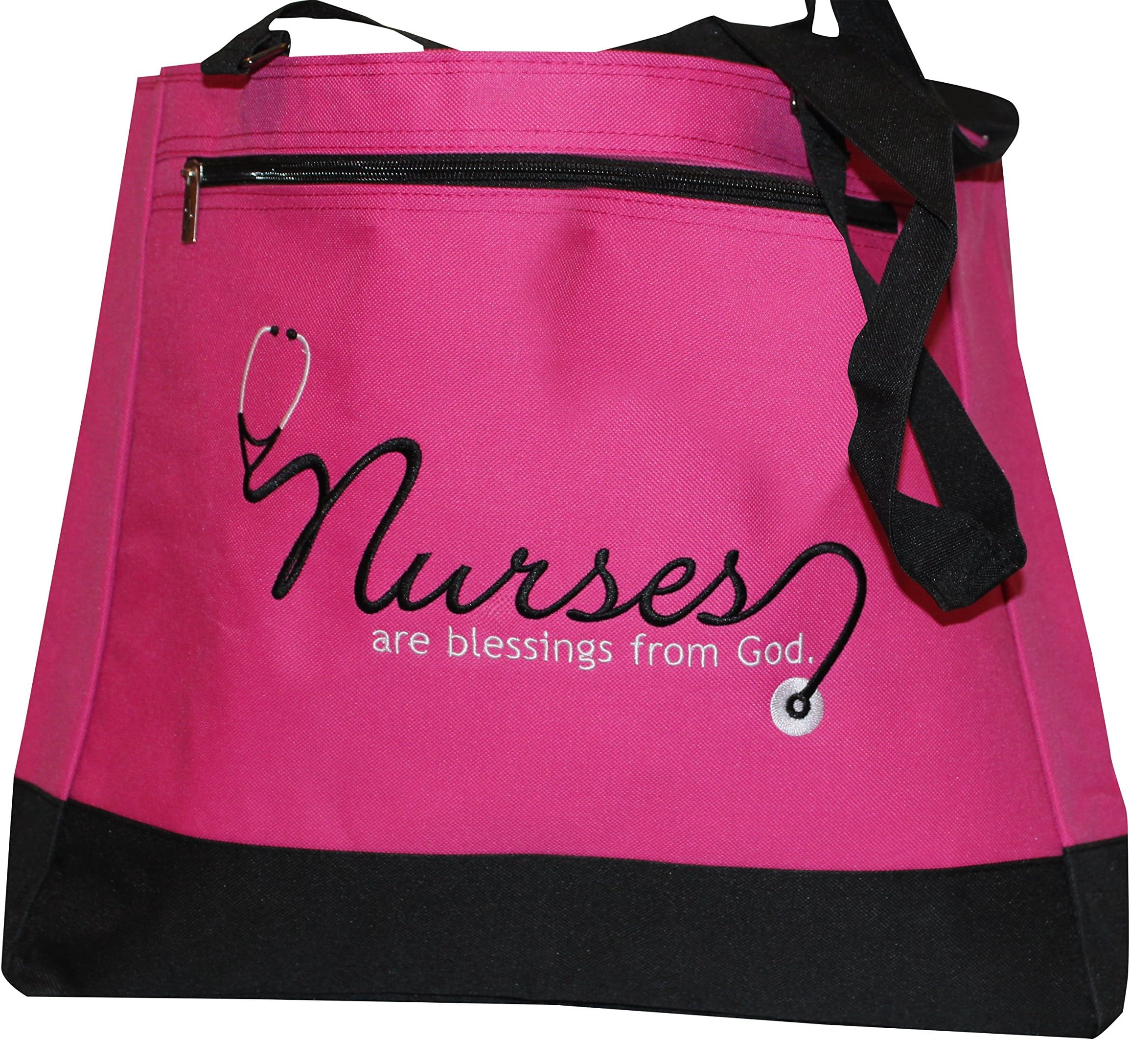 Swanson Christian Themed Tote Bag - Nurses are Blessings from God