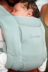 Ergobaby Embrace Soft Air Mesh Baby Carrier Sage Newborn to 11.3 kg view 6