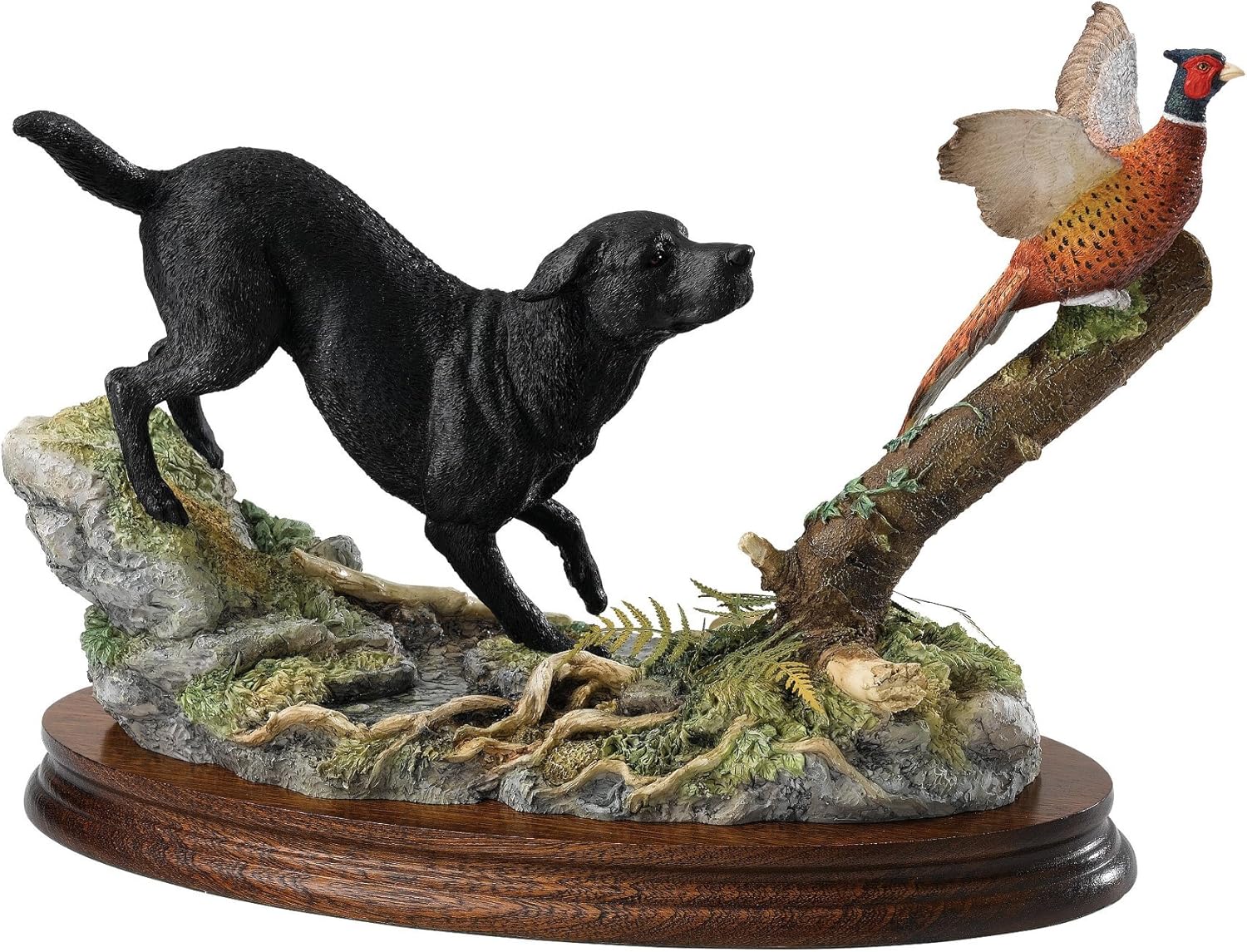 border fine arts black labrador