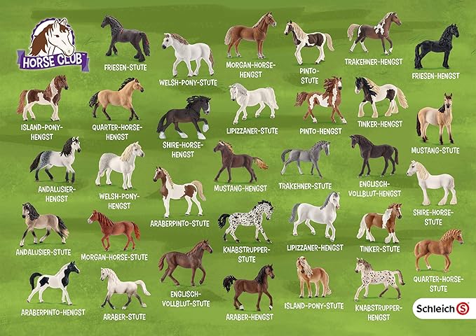 Schmidt Spiele 51424 Pferdefreunde Kartenspiel In Der Metalldose Schleich Horse Club Bunt Amazon De Spielzeug