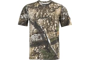 Bell Rangers Youth Camouflage Short Sleeve Crewneck Shirt for Boys and Girls