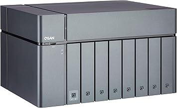 Qsan Xcubenas XN7008T - Servidor NAS (8+1Bay, Intel 3, 9 GHz, 8 GB): Amazon.es: Informática