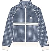 Sergio Tacchini Dallas Houndstooth Track Jacket - Maritime Blue