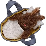 Manhattan Toy Moppettes Beau Bunny Plush Nurturing Playset Fabric Bassinet view 3