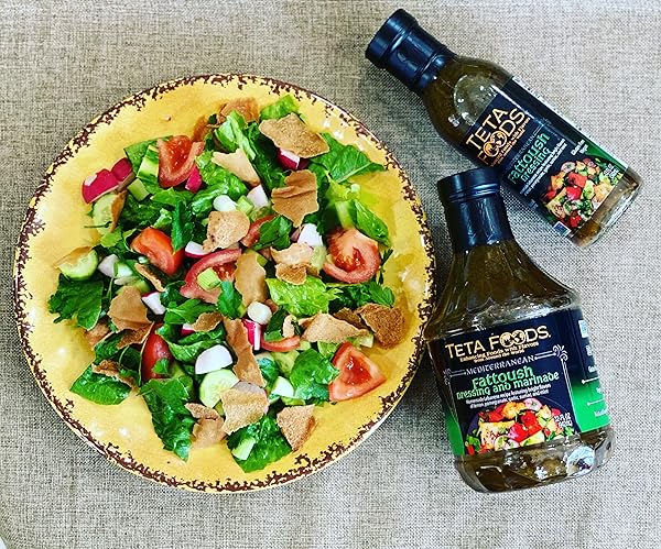 FATTOUSH MEDITERRANEAN DRESSING AND MARINADE 12 FL OZ (1)