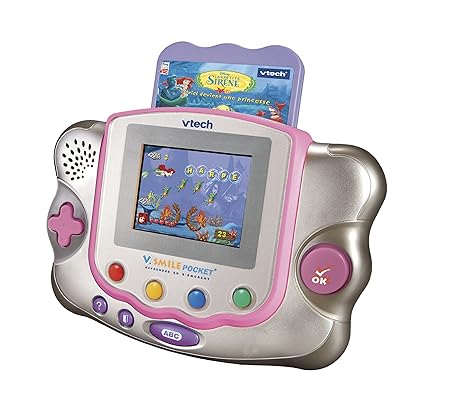 Vtech nbsp;– 75315 – Konsole – V. Smile – Pocket, rosa + Spiel Die kleine Meerjungfrau