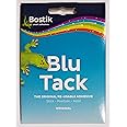 2 x Bostik Blu Tack Mastic Adhesive Putty Non Toxic Blue approx 60g 801103