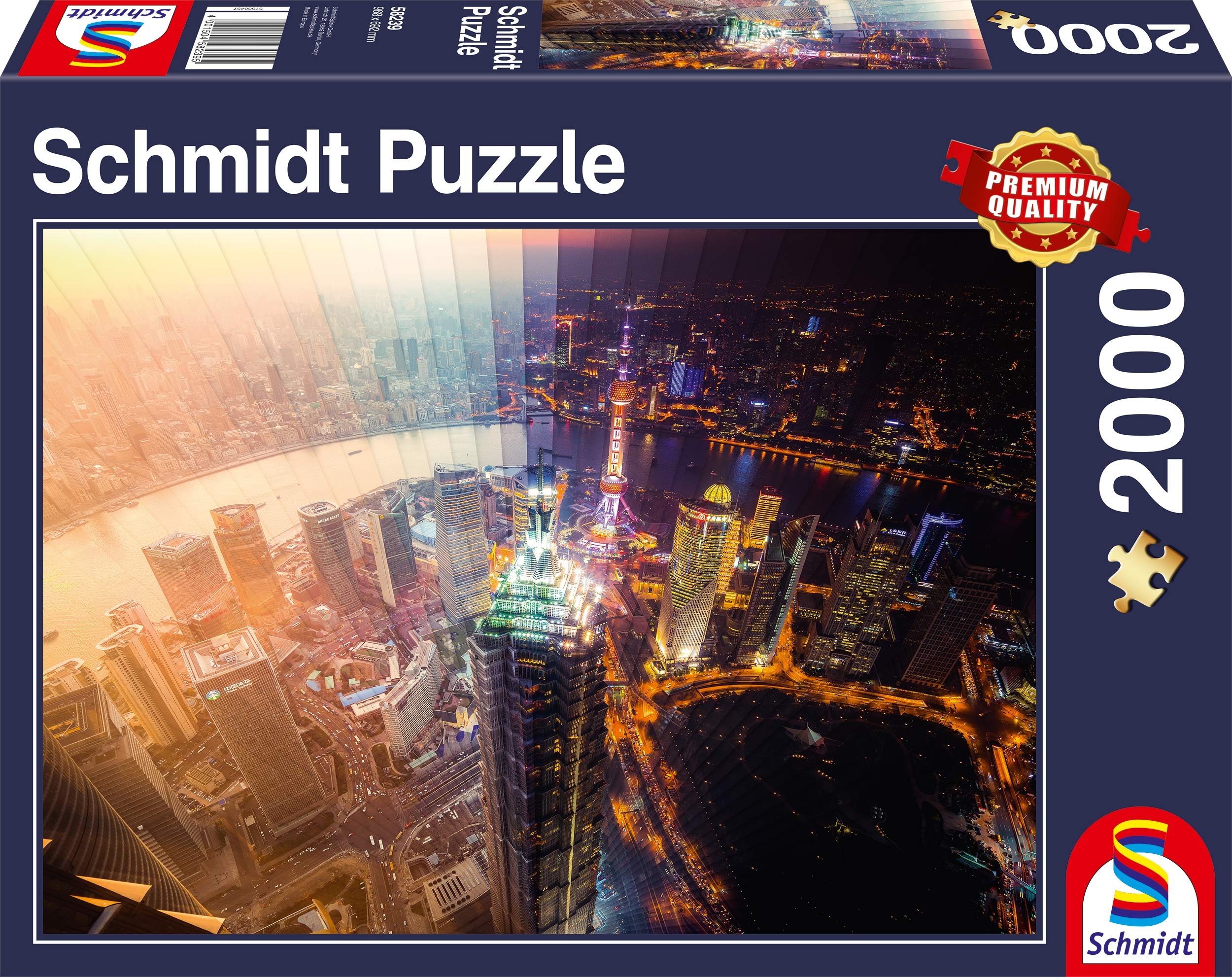 Schmidt Day and Night Premium Quality Jigsaw Puzzle (1000-Piece)
