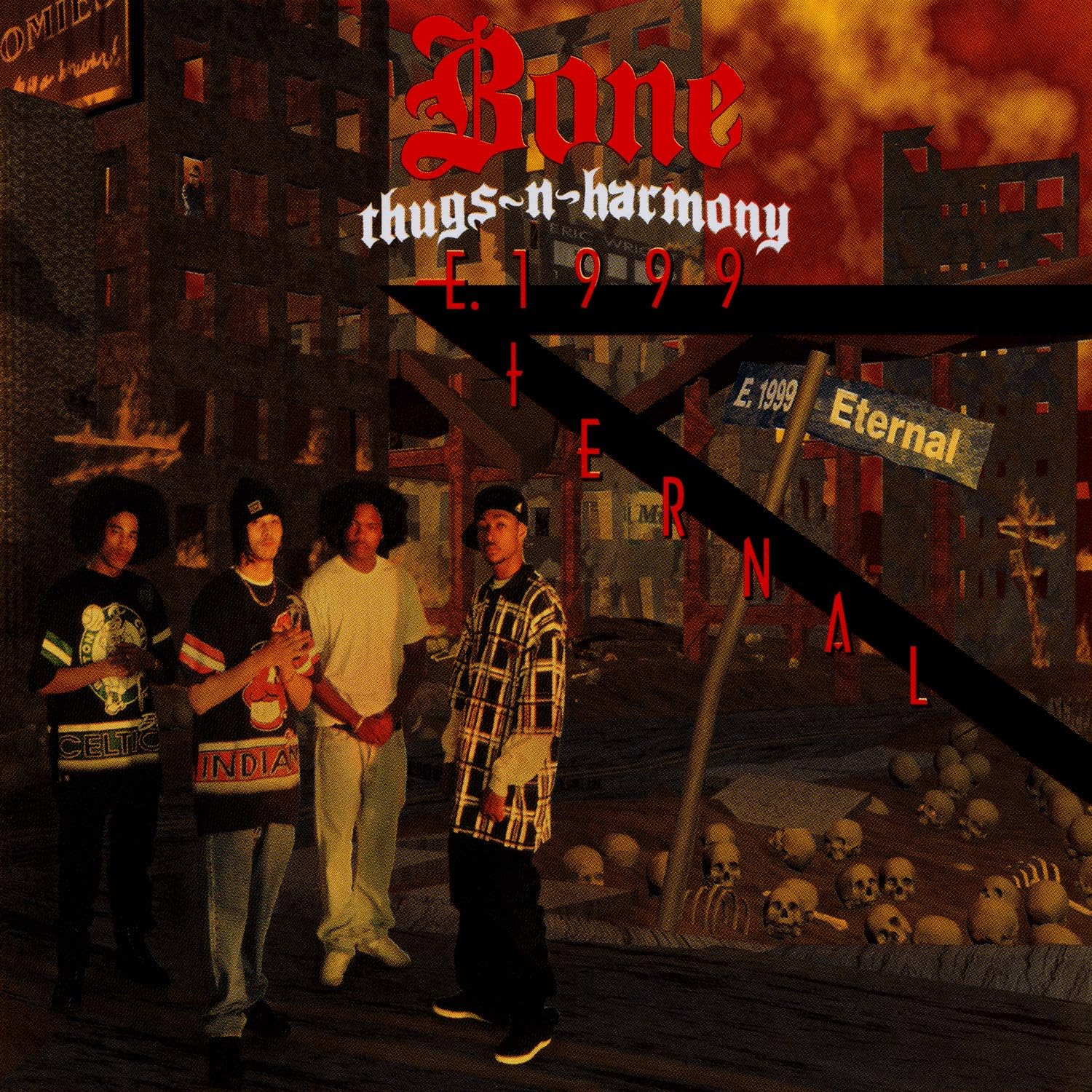 Lost Posters Album Cover Poster Thick Bone Thugs-N-Harmony: E. 1999