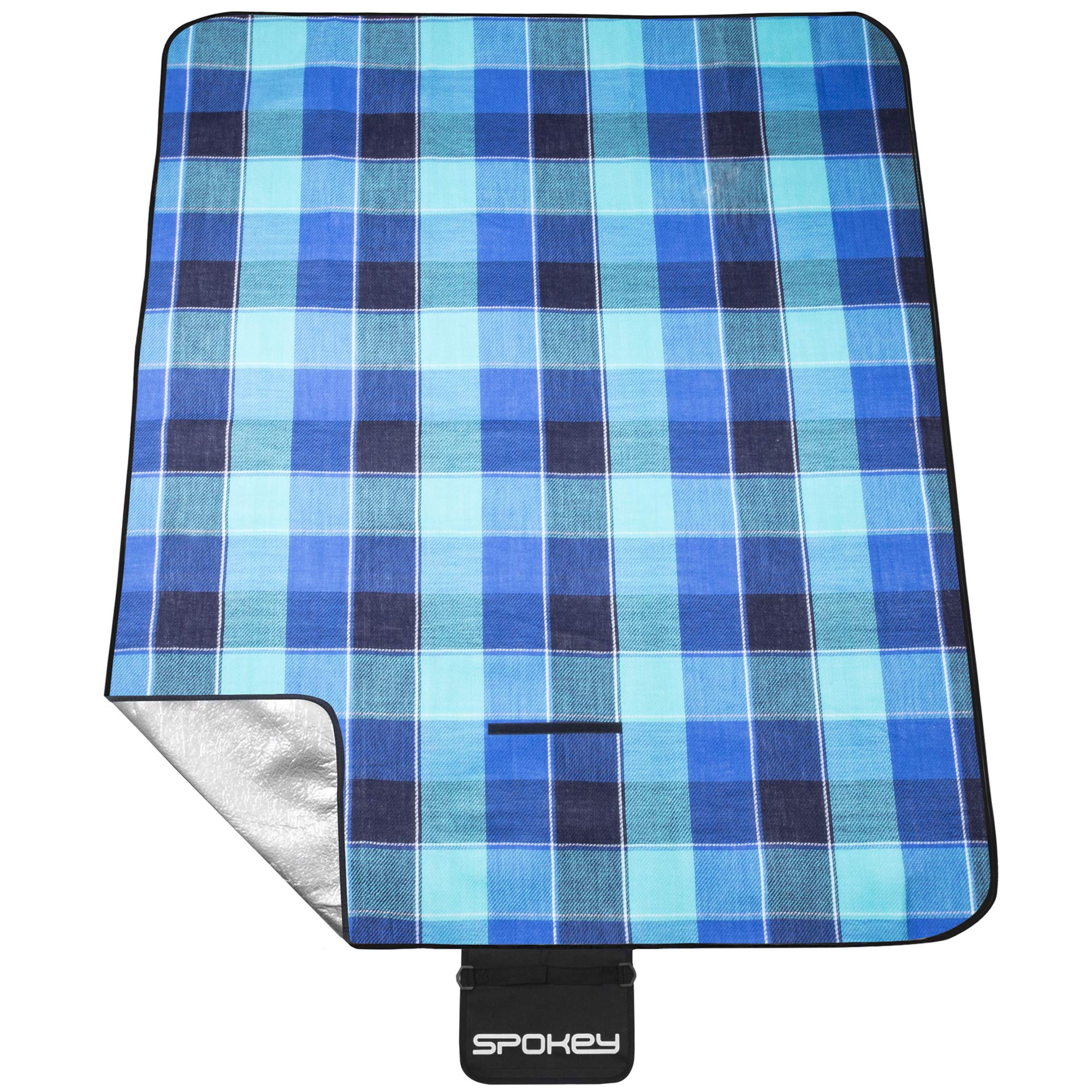Spokey PICNIC FLANNEL Acrylic/pvc Picnic Blanket - Multi-Colour, 180 x 150 cm