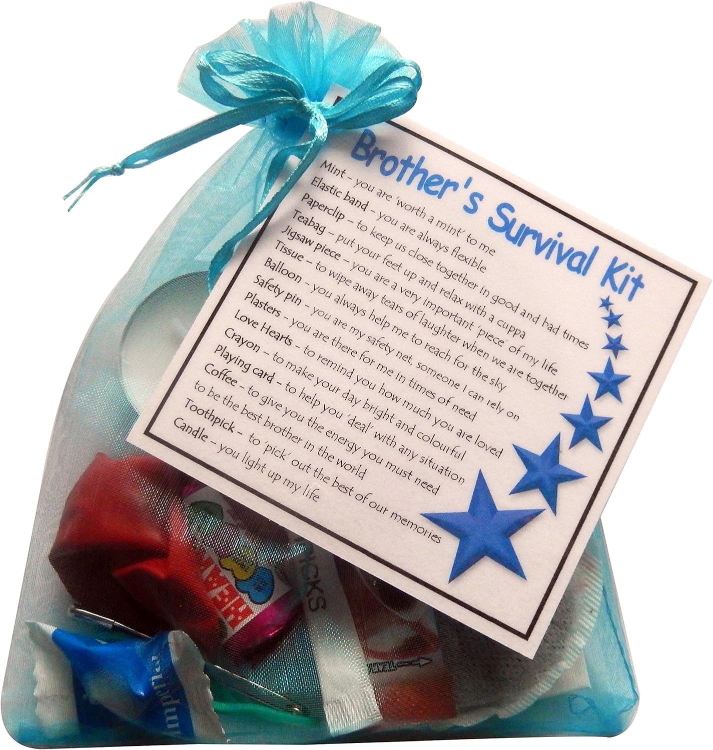 SMILE GIFTS UK Brother's Survival Kit Gift (Great novelty gift for