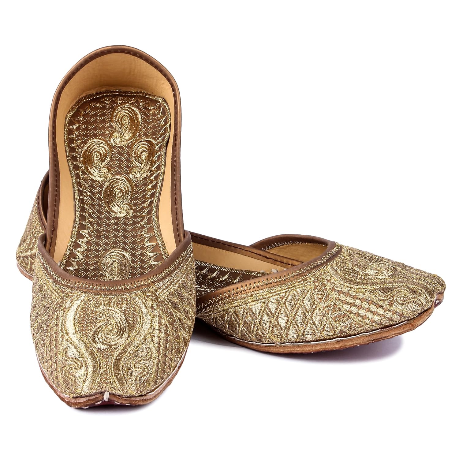 fonsi partywear handcrafted punjabi jutti