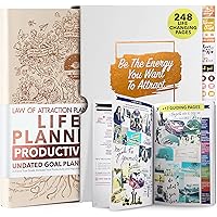 Law of Attraction Planner - Deluxe Weekly, Monthly Planner, Journey to Increase Productivity & Happiness - Life Organizer, Gr