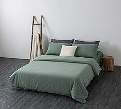 F.Y.Dreams 100% Washed Cotton Duvet Cover for