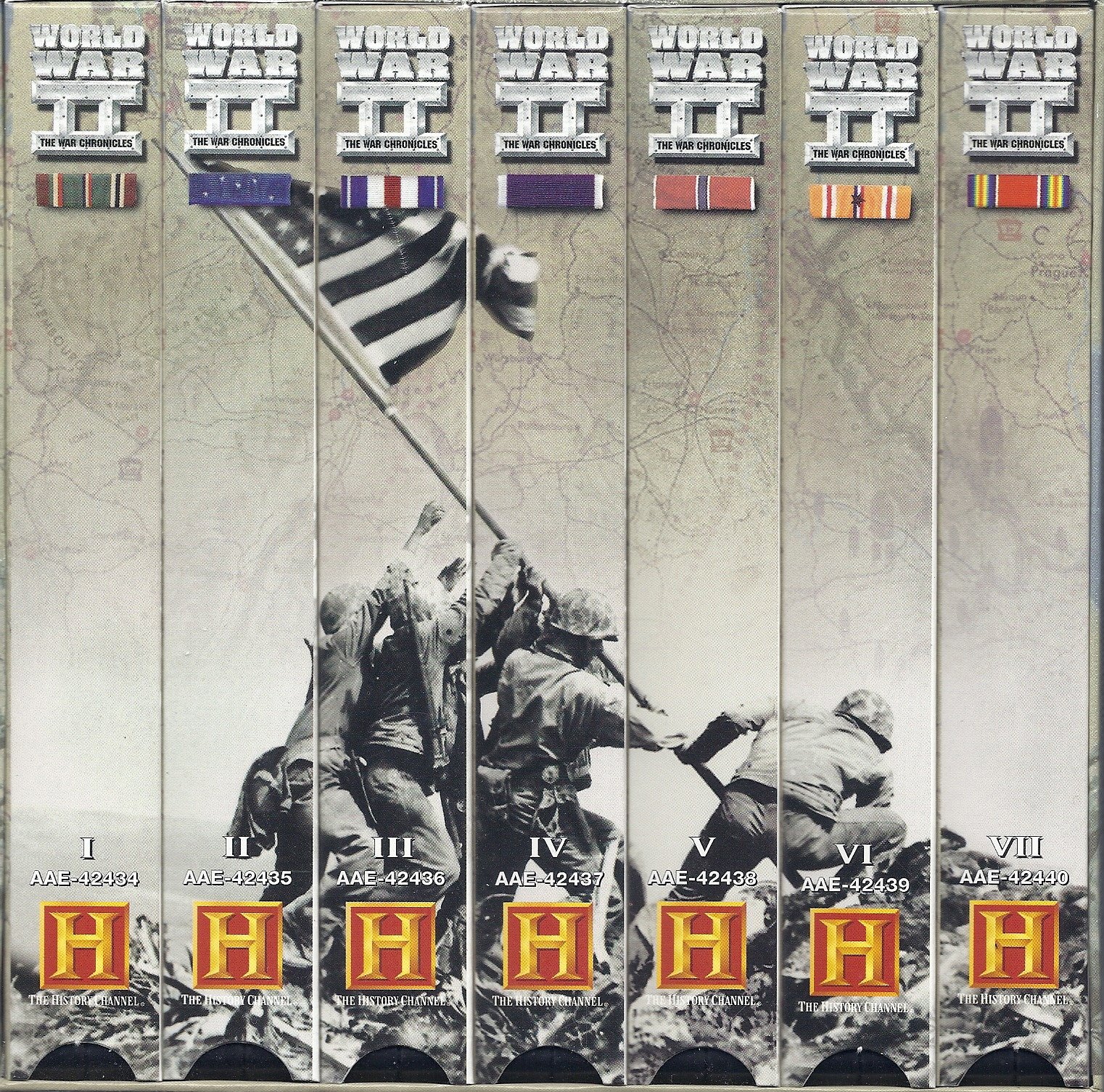 World War II The War Chronicles The History Channel 7 Volume Boxed