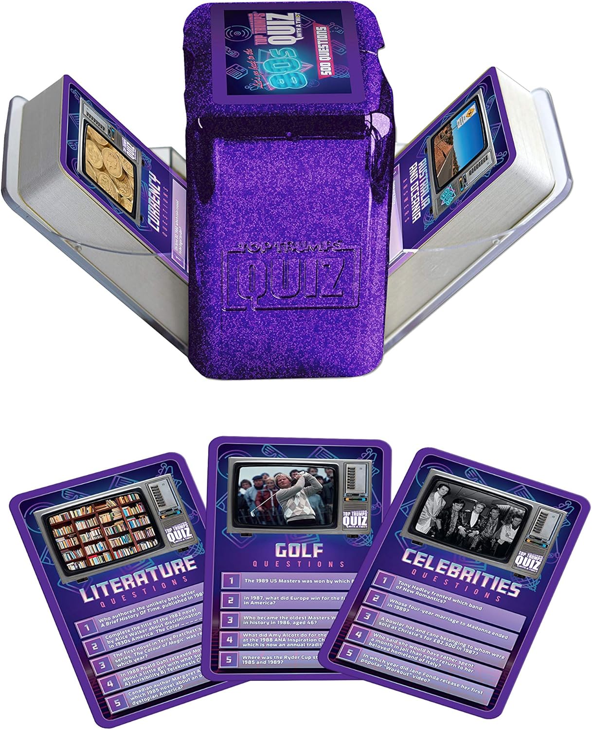 Top Trumps 1980s Quiz Card Game - Let's Go Back To The 80s, Multicolor, Small - Image 4