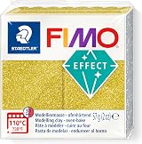 Staedtler FIMO Glitter Gold 57g 8010-112 Oven-Hardening Polymer Clay
