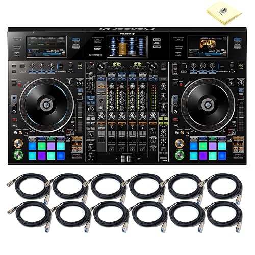 Pioneer DJ DDJ-RZX 4 Channel Professional DJ Controller and Audio